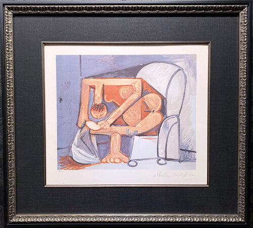 Femme a la Toilette di Pablo Picasso, Stampa in vendita su Singulart