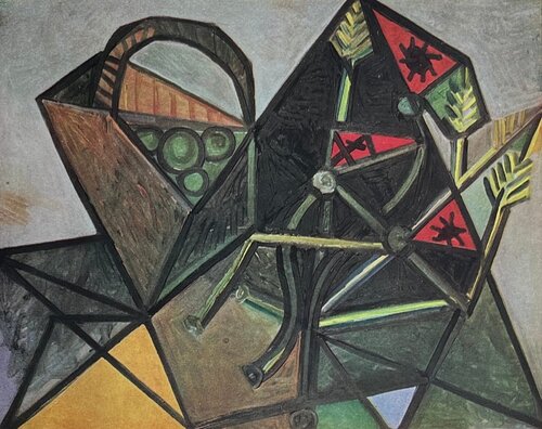 Plate XV, Basket of Fruits di Pablo Picasso, Stampa in vendita su Singulart