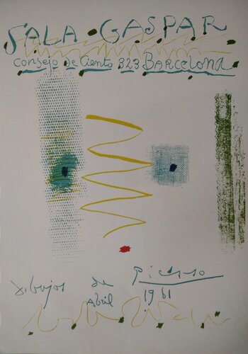 Sala Gaspar - dibujos de Picasso van Pablo Picasso, Afdruk te koop op Singulart
