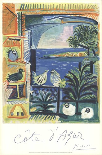 Cote D'Azur van Pablo Picasso, Afdruk te koop op Singulart