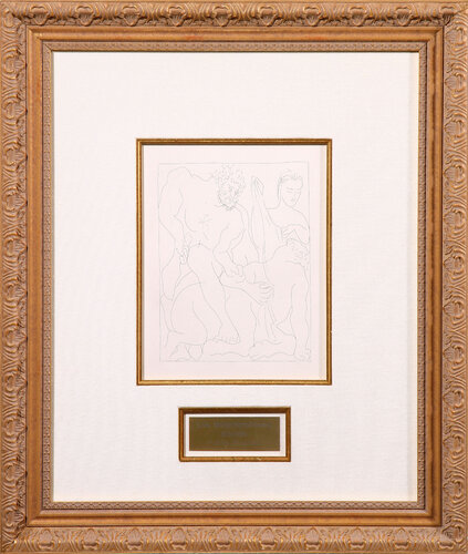 Les Metamorphoses D'Ovide Suite - "Hercules Tue Les Centaure Nessus" van Pablo Picasso, Afdruk te koop op Singulart