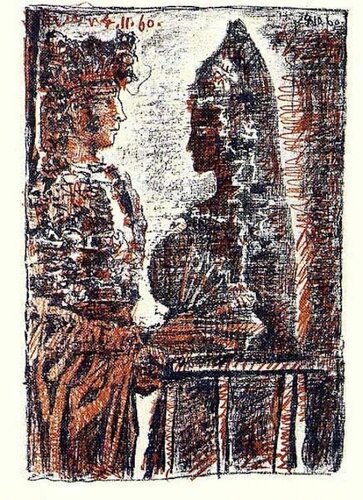 Torero y Señorita from "Le Carmen des Carmen" van Pablo Picasso, Afdruk te koop op Singulart