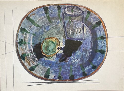 CERAMICS by PICASSO Portfolio Containing 18 Colorplates of Picasso's Ceramics, from the 1955 Printing. van Pablo Picasso, Afdruk te koop op Singulart
