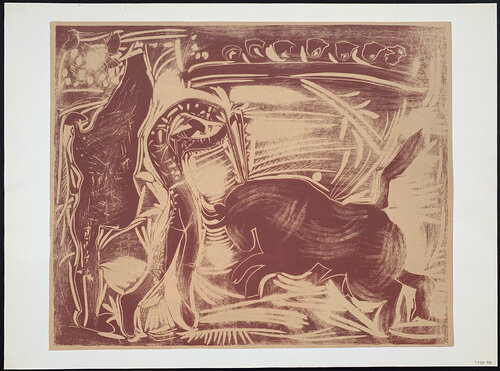 Les Banderilles van Pablo Picasso, Afdruk te koop op Singulart
