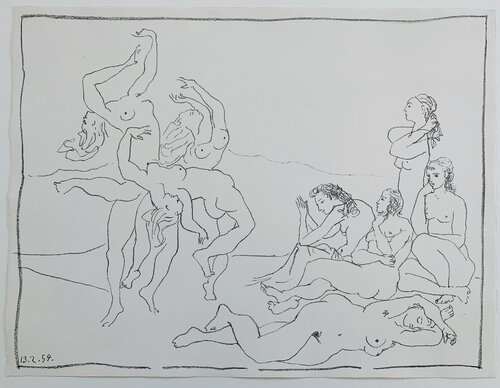 Danses van Pablo Picasso, Afdruk te koop op Singulart