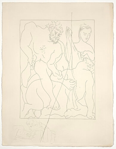 Hercule tue le Centaure Nessus van Pablo Picasso, Afdruk te koop op Singulart