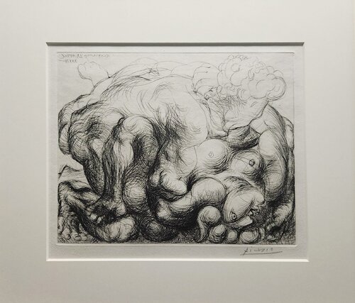 Le viol, V (The Violation, V) van Pablo Picasso, Werk op papier te koop op Singulart