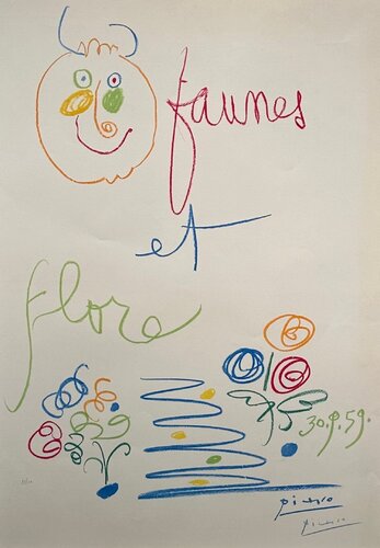 Faunes et Flore van Pablo Picasso, Afdruk te koop op Singulart