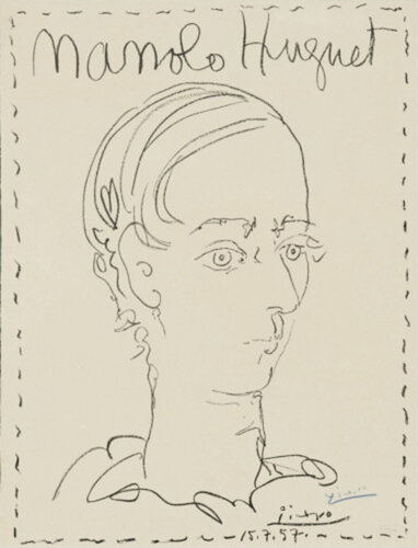 Manolo Huguet van Pablo Picasso, Afdruk te koop op Singulart
