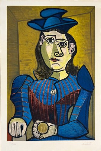 Femme assise ( Dora Maar) van Pablo Picasso, Afdruk te koop op Singulart