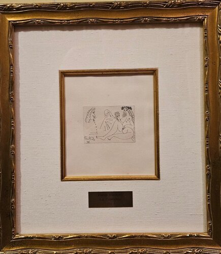 La Celestine Suite, Plate 7 van Pablo Picasso, Afdruk te koop op Singulart