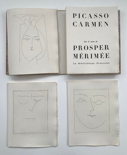 Carmen di Pablo Picasso, Stampa in vendita su Singulart