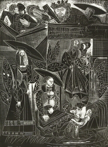 David Et Bethsabée di Pablo Picasso, Stampa in vendita su Singulart