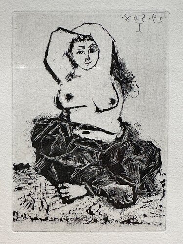 Odalisque (La Célestine, B.1601) di Pablo Picasso, Stampa in vendita su Singulart