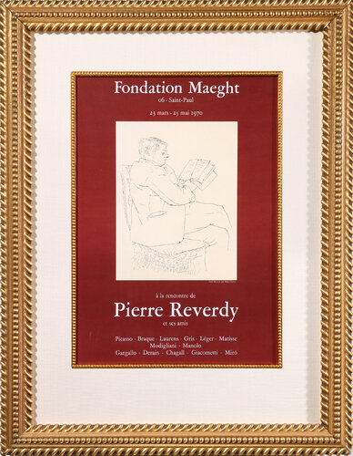 A La Rencontre De Pierre Reverdy et Ses Amis (The Meeting of Pierre Reverdy and his Friends) di Pablo Picasso, Stampa in vendita su Singulart