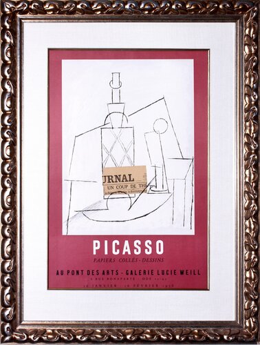 Picasso Papiers Colles-Dessins (Picasso Collages- Drawings) di Pablo Picasso, Stampa in vendita su Singulart