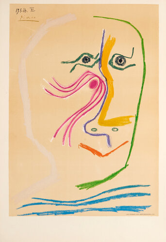 Tribute to René Char di Pablo Picasso, Stampa in vendita su Singulart