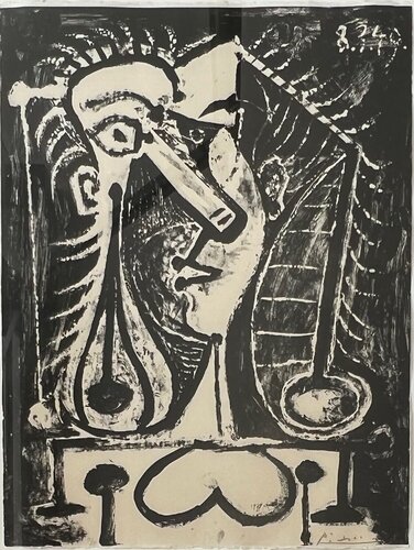 Figure Composee I, 8.3. di Pablo Picasso, Stampa in vendita su Singulart