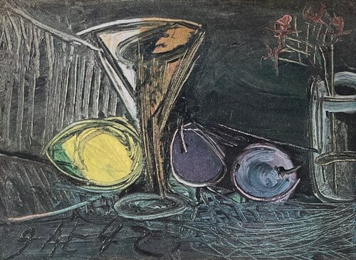 Plate XII, Still Life di Pablo Picasso, Stampa in vendita su Singulart
