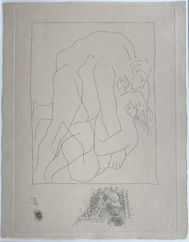 Struggle between Tereus and his Sister-In-Law Philomela van Pablo Picasso, Afdruk te koop op Singulart