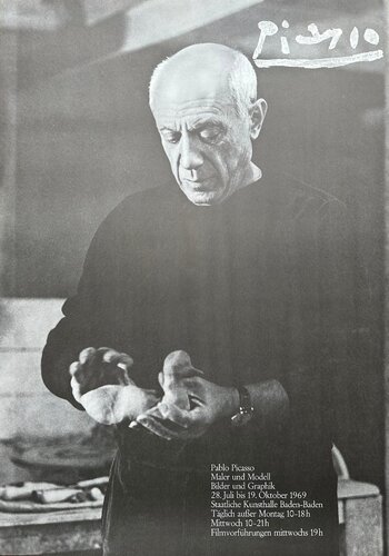 Maler und Modell - Bilder und Graphik. Staatliche Kunsthalle Baden Baden, 1969. by Pablo Picasso, Print for Sale on Singulart