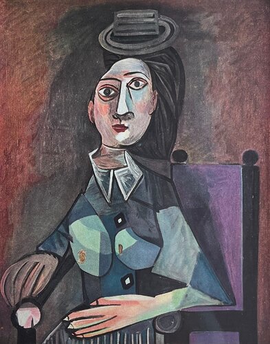 Plate IX, Portrait van Pablo Picasso, Afdruk te koop op Singulart