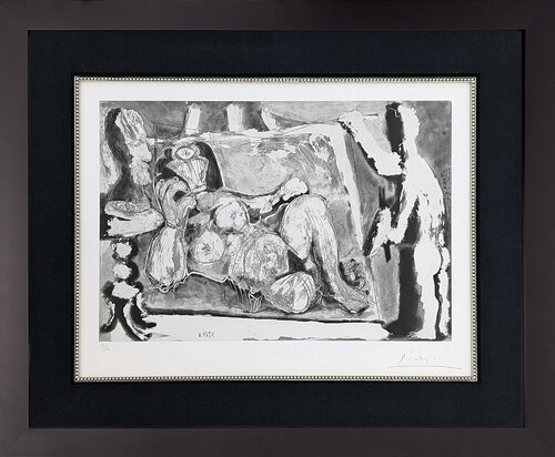 PEINTRE AU TRAVAIL (BLOCH 1157) di Pablo Picasso, Stampa in vendita su Singulart