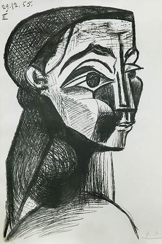 Portrait de femme II (Jaqueline) van Pablo Picasso, Afdruk te koop op Singulart
