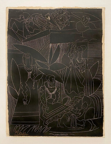 David et Bethsabée (4th state) van Pablo Picasso, Afdruk te koop op Singulart