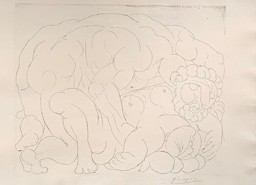 The Rape, II (Embrace) van Pablo Picasso, Afdruk te koop op Singulart