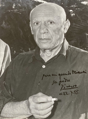 Portrait Picasso by André Villers van Pablo Picasso, Fotografie te koop op Singulart