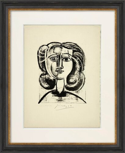 Tête de Jeune Fille van Pablo Picasso, Afdruk te koop op Singulart