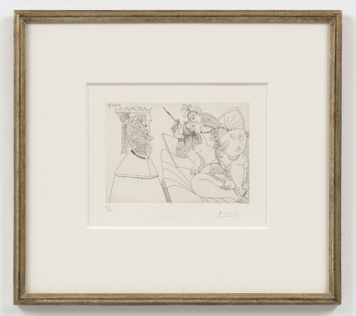 347 Series: No. 313, September 4, 1968 IV van Pablo Picasso, Afdruk te koop op Singulart