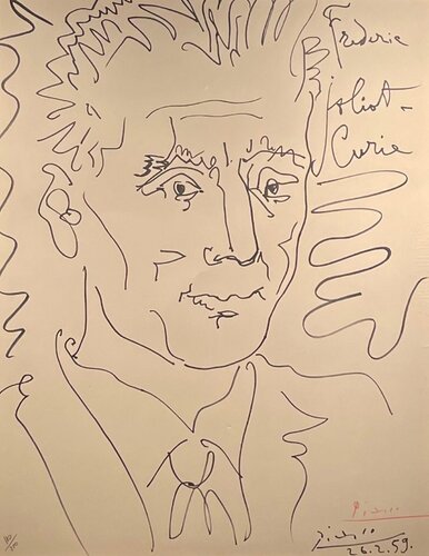 Frederic Joliot-Curie van Pablo Picasso, Afdruk te koop op Singulart