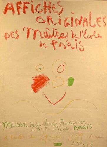 Affiches Originales Des Maitres De L’Ecole De Paris van Pablo Picasso, Afdruk te koop op Singulart
