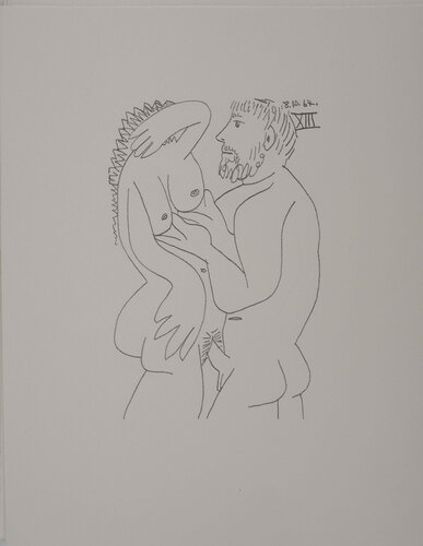 Les amoureux by Pablo Picasso, Print for Sale on Singulart