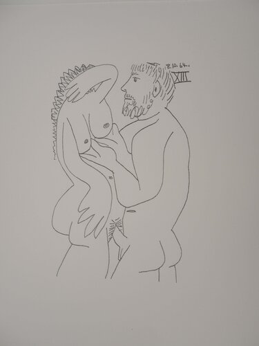 Les amoureux par Pablo Picasso, Édition en vente sur Singulart