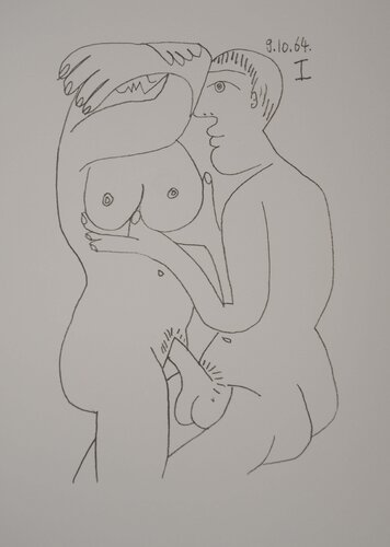 Intimité partagée van Pablo Picasso, Afdruk te koop op Singulart