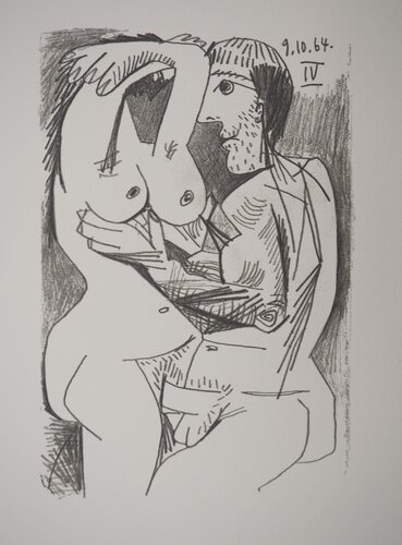 Les amants cubistes van Pablo Picasso, Afdruk te koop op Singulart