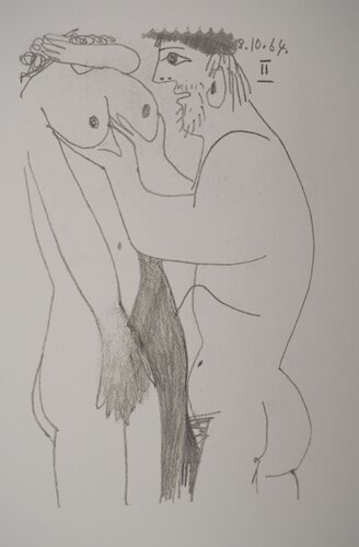 Les amants van Pablo Picasso, Afdruk te koop op Singulart