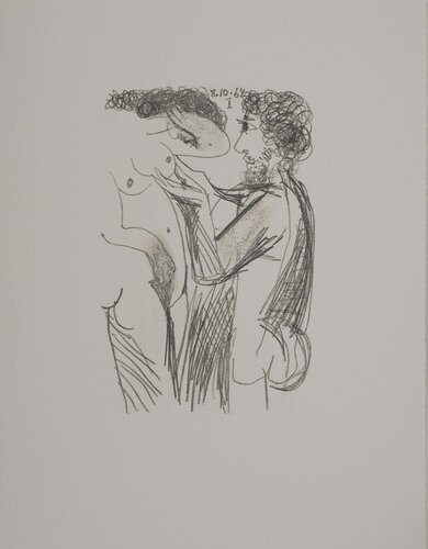 Couple amoureux by Pablo Picasso, Print for Sale on Singulart