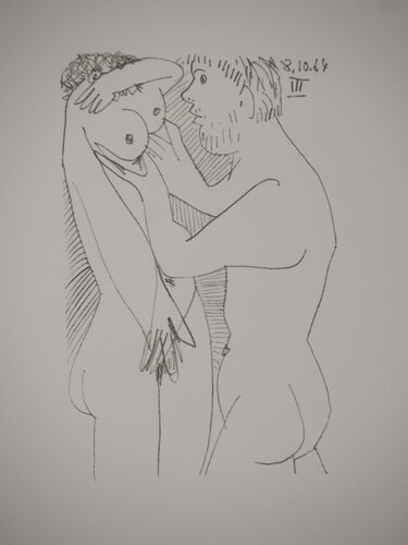 Les amoureux van Pablo Picasso, Afdruk te koop op Singulart