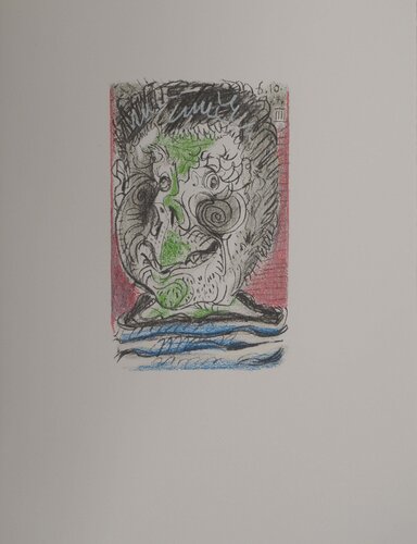 Autoportrait Surréaliste di Pablo Picasso, Stampa in vendita su Singulart