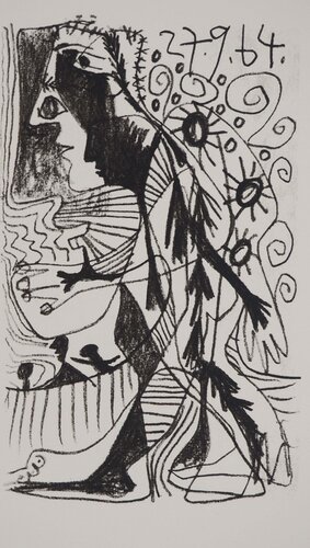 Portrait cubiste de Pablo Picasso, Impresión a la venta en Singulart