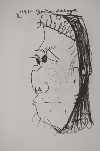 Portrait de la dona van Pablo Picasso, Afdruk te koop op Singulart