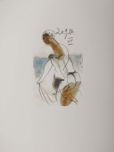 Jacqueline à la mer di Pablo Picasso, Stampa in vendita su Singulart