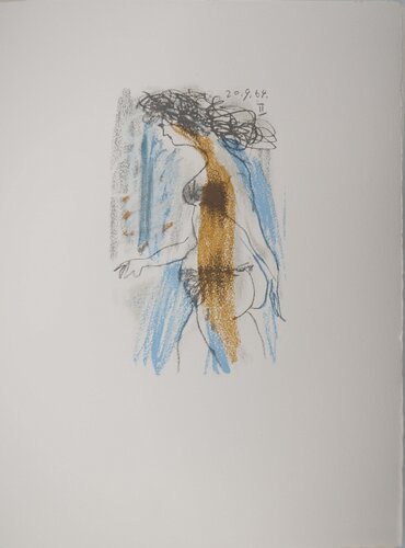Femme à la plage par Pablo Picasso, Édition en vente sur Singulart