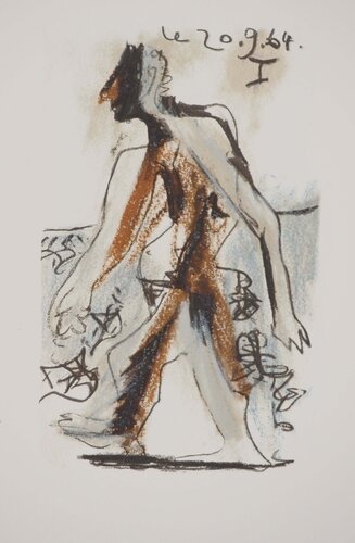 L'homme de la pénombre by Pablo Picasso, Print for Sale on Singulart