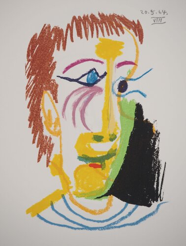 Jeune homme à la marinière by Pablo Picasso, Print for Sale on Singulart