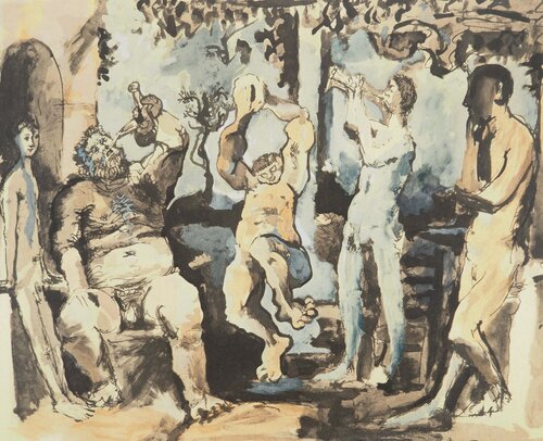 Célébration de Bacchus van Pablo Picasso, Afdruk te koop op Singulart